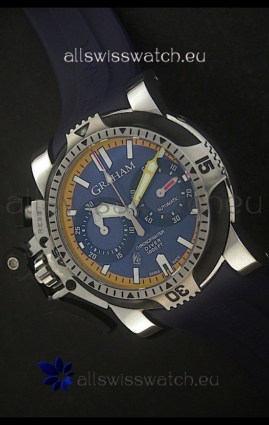 IMG_9081 Graham Chronofighter Oversizein Black Dial Replica 8