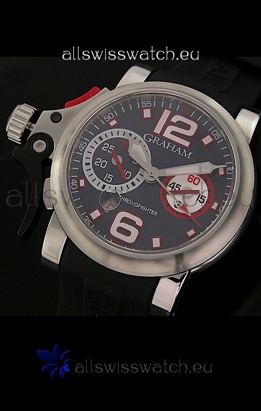 IMG_9081 Graham Chronofighterin Black Dial Replica 8