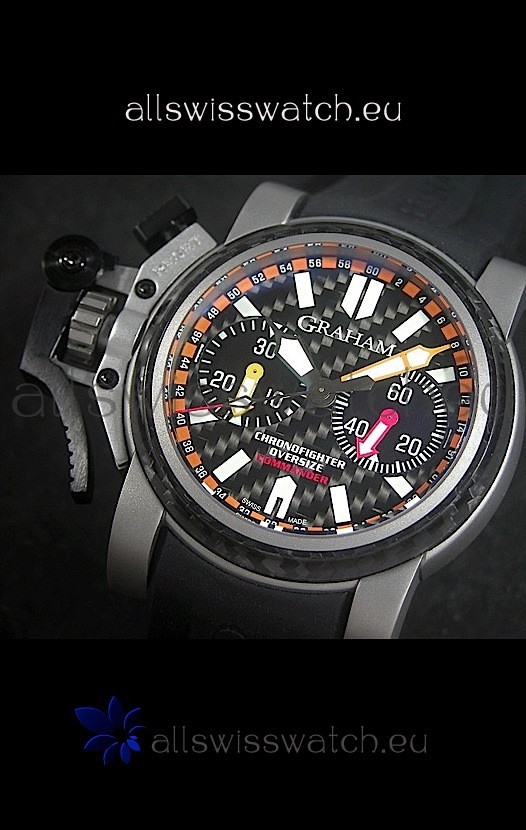 IMG_9081 Graham Chronofighter Commanderin Black Dial Replica 8