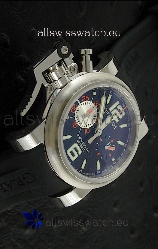 IMG_9081 Graham Chronofighter Oversizein Black Dial Replica 8