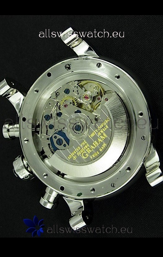 Graham Chronograph Swordfishin Black Dial Replica 8