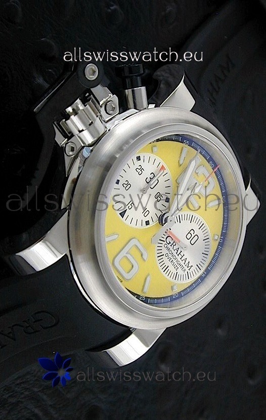 IMG_9081 Graham Chronofighter Oversizein Yellow Dial Replica 8