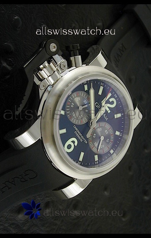 IMG_9081 Graham Chronofighter Oversizein Black Dial Replica 8