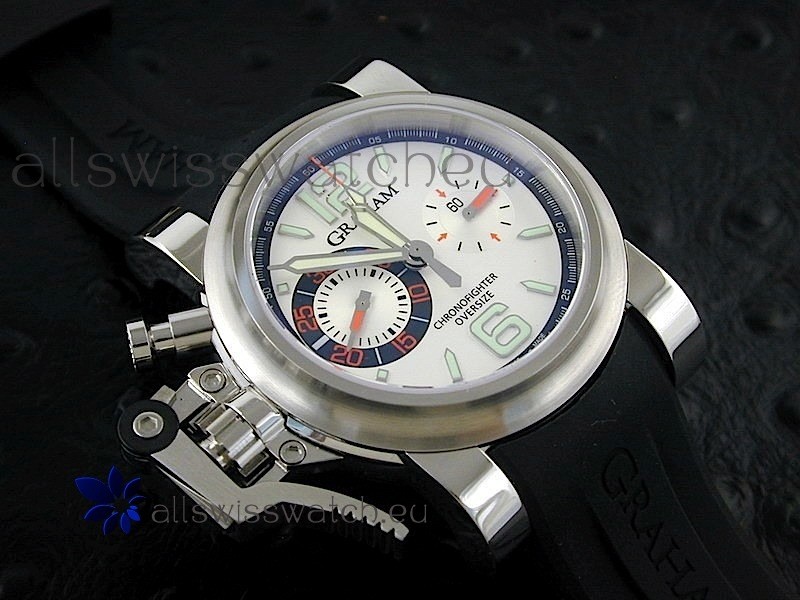 IMG_9081 Graham Chronofighter Oversizein Silver Dial Replica 8