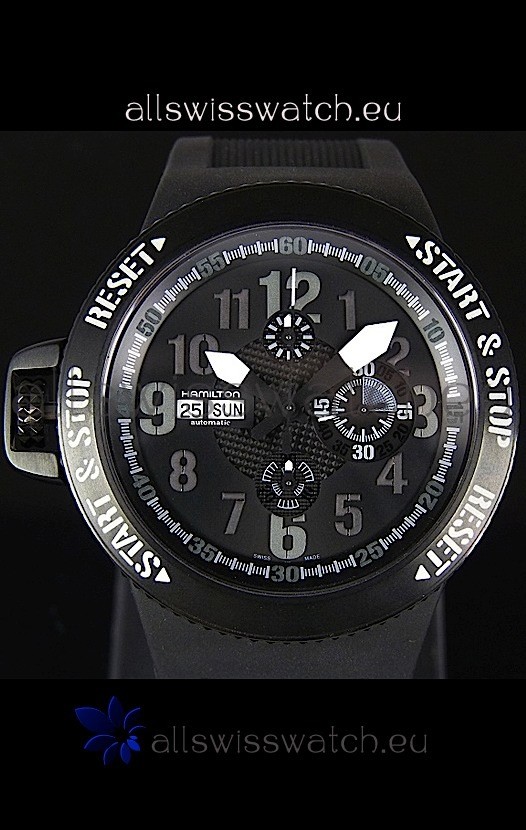 Hamilton Khaki Base Jump DLC Chronograph Replica 8