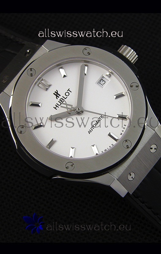 IMG_9081 Hublot Big Bang Classic Fusion 38MM 1:1 Mirror White Dial Replica 8