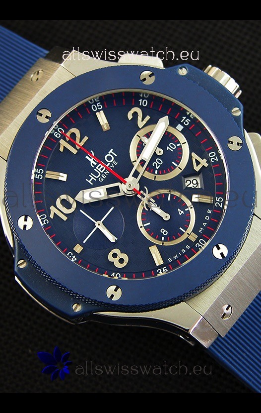 IMG_9081 Hublot Big Bang Blue Steel Carbon Dial1:1 Mirror Replica 8