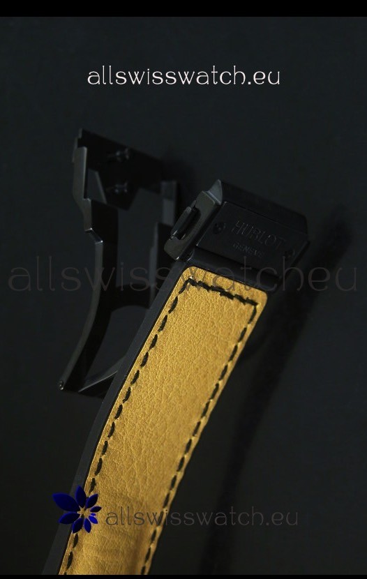 IMG_9081 Hublot Big Bang Yellow Skeleton Quartz 45MM Replica 8