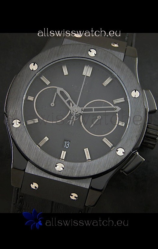 Hublot Big Bang Classic Fusion PVD in Black Strap Replica 8