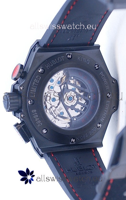 IMG_9081 Hublot Big Bang F1 Edition King Power Black Ceramic Replica 8