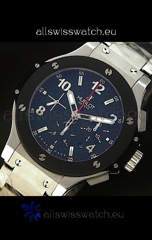 IMG_9081 Hublot Big Bangin Steel Strap Ceramic Bezel Replica 8