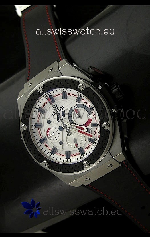 IMG_9081 Hublot Big Bang King Power F1 in White Dial Replica 8