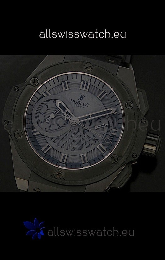 IMG_9081 Hublot Big Bang King Power All Black Ceramic Case Replica 8