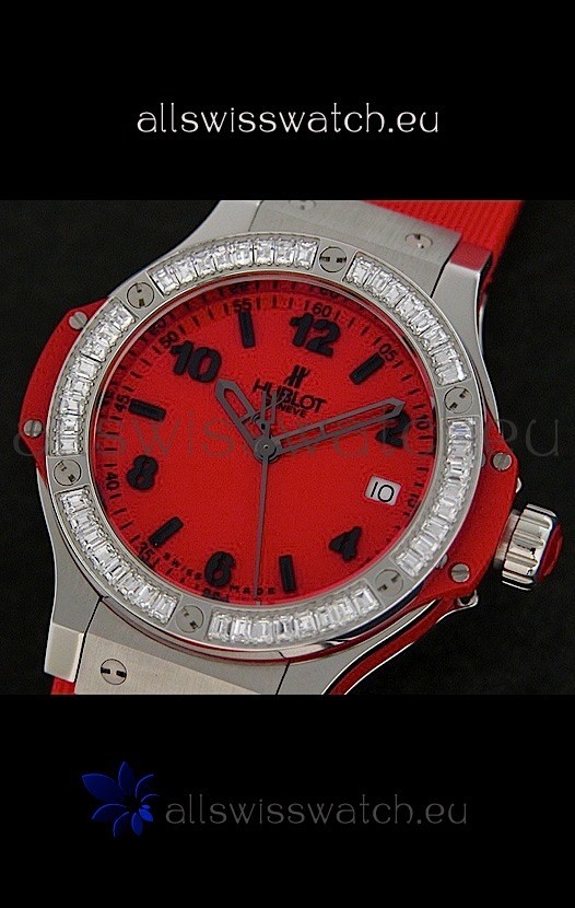 IMG_9081 Hublot Big Bangin Red Dial/Strap Replica 8