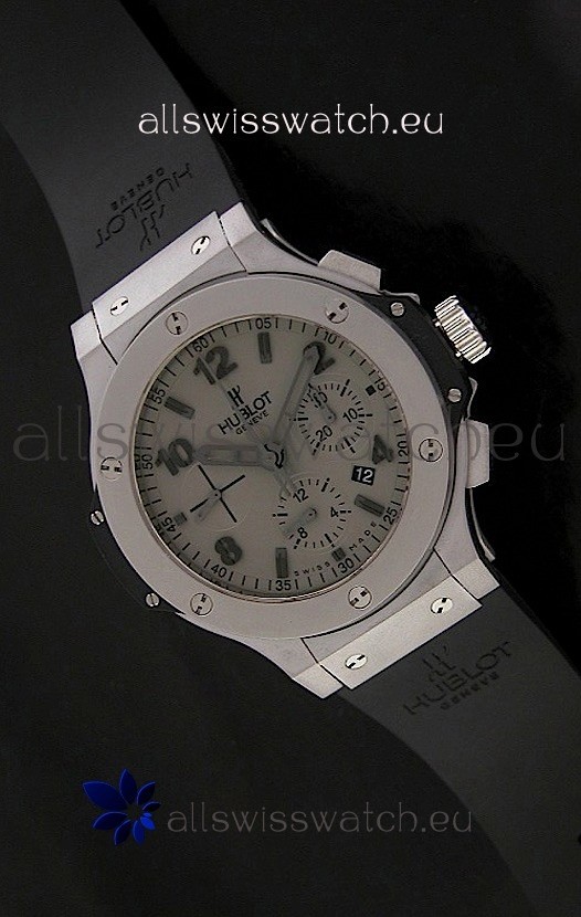 IMG_9081 Hublot Big Bang Platinum in Grey Dial Replica 8