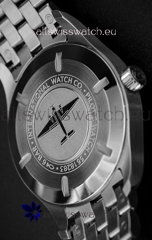 IMG_9081 IWC MARK XVIIIin 904L Steel White Dial 40MM - 1:1 Mirror Replica 8