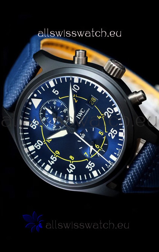 IMG_9081 IWC Pilot's Chronograph IW389008 Blue Angels Edition 1:1 Mirror Replica 8