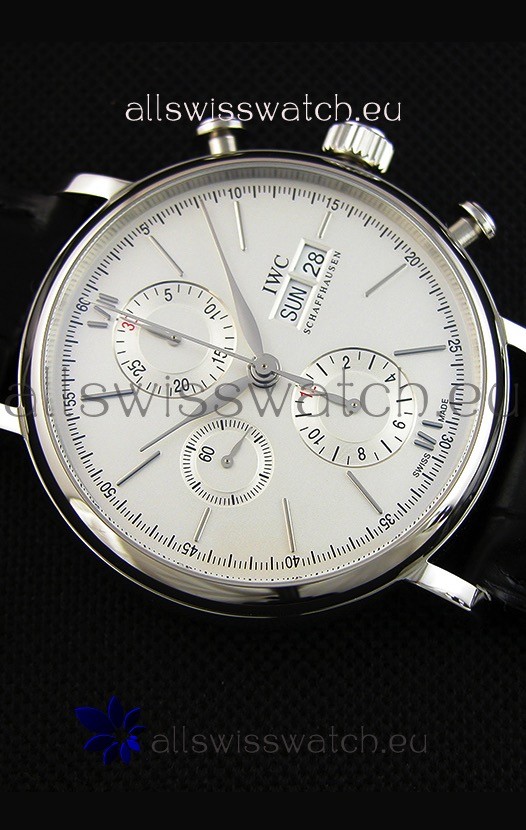 IMG_9081 IWC Portofino Chronograph IW391007 White Dial 1:1 Mirror Replica 8
