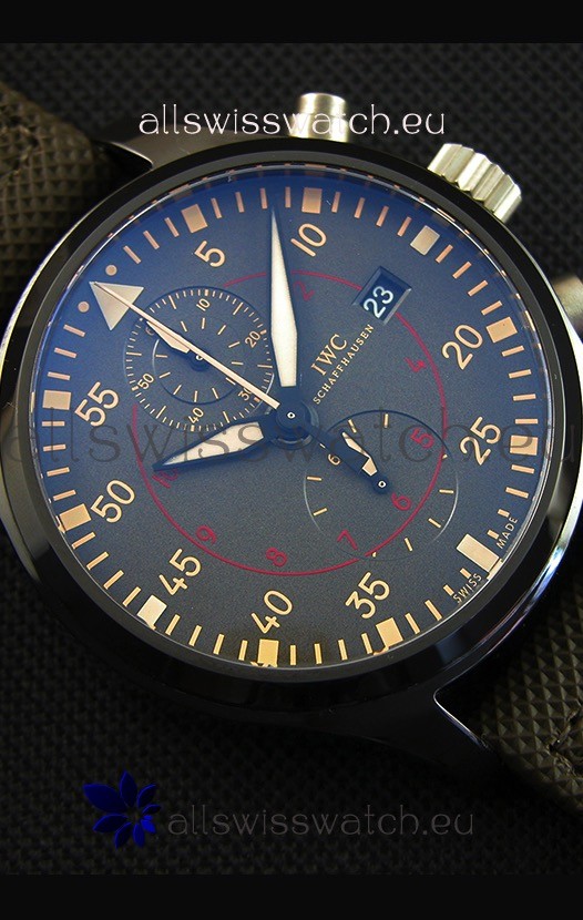 IMG_9081 IWC Pilot's Chronograph Top Gun Miramar IW389002 Ceramic Anthracite Dial 1:1 Mirror Replica 8