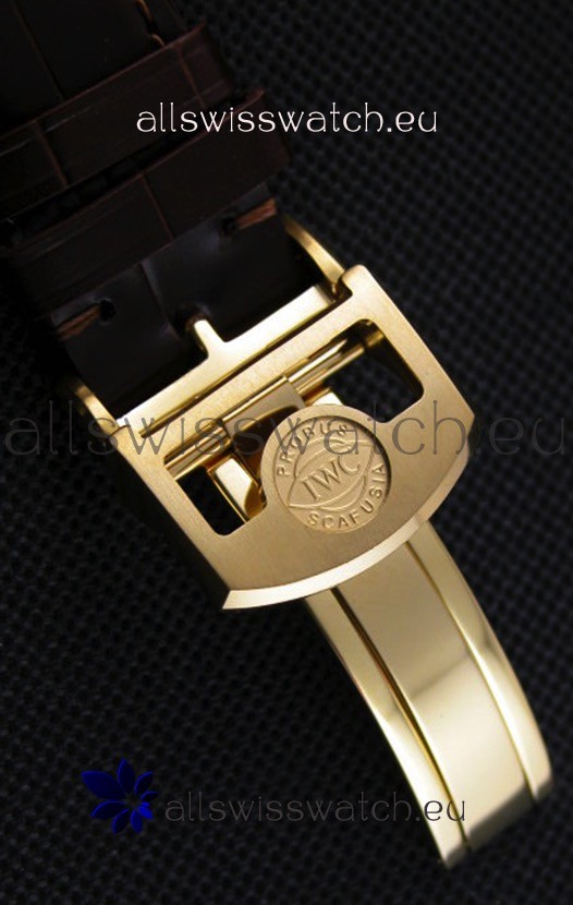 IMG_9081 IWC Portugieser Annual Calender White Dial Yellow Gold IW503502 1:1 Mirror Replica 8