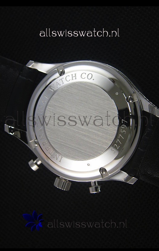 IWC Portuguese Chronograph White Dial with Diamonds 1:1 Mirror Replica 8