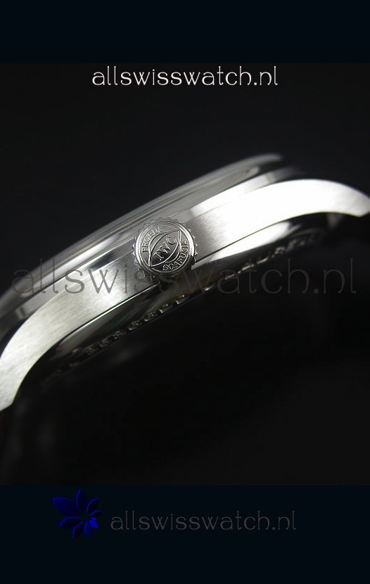 IMG_9081 IWC Portugieser 1:1 Mirror Green Dial Steel Case Replica 8