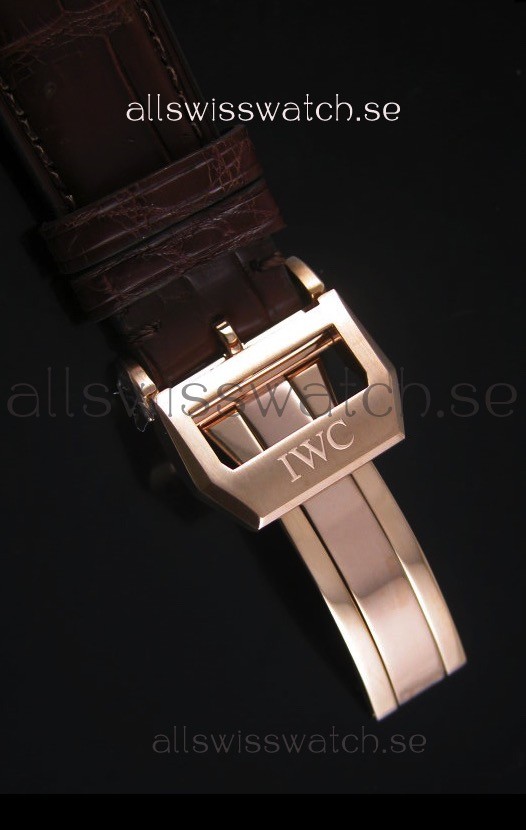 IMG_9081 IWC Portugieser Tourbillon Rose Gold in White Dial Replica 8