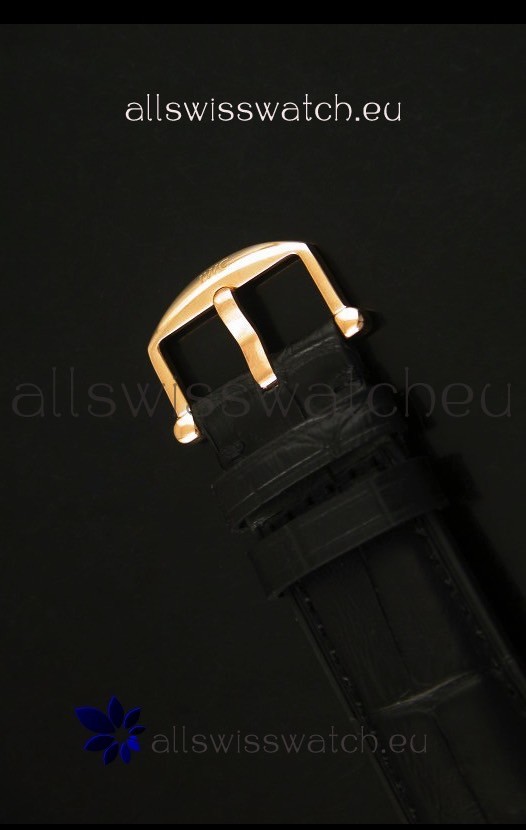 IMG_9081 IWC Portofino Chronograph in Rose Gold Case White Dial Replica 8