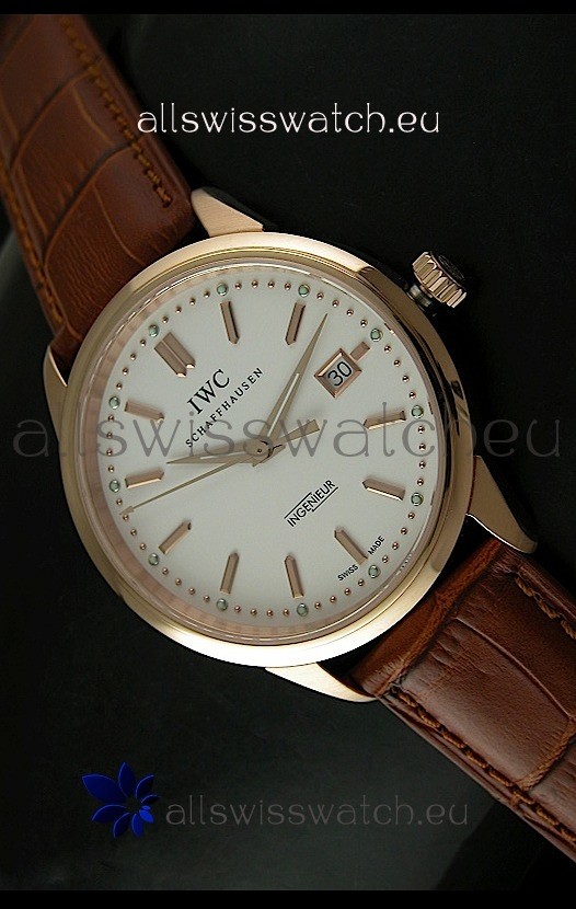 IMG_9081 IWC Schaffhausen Ingenuier Vintage Automatic Rose Gold Replica 8