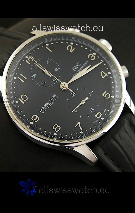 IMG_9081 IWC Portuguese Chronographin Stainless Steel 1:1 Mirror Edition Replica 8