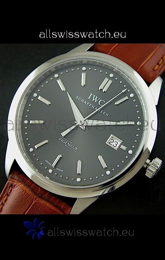 IMG_9081 IWC Schaffhausen Ingenuier Vintage Automatic in Grey Dial Replica 8