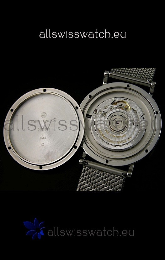 IMG_9081 IWC Schaffhausenin Mesh Steel Strap Replica 8