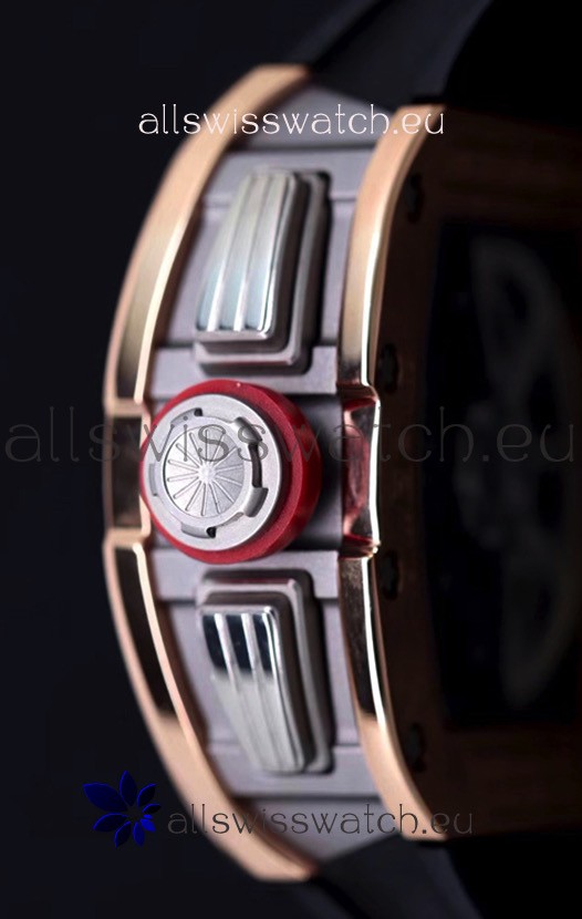 Richard Mille RM011-FM Felipe Massa Rose Gold Casing Replica 8