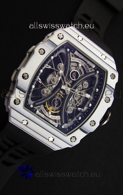 IMG_9081 Richard Mille RM53-01 Pablo Mac Donough White Carbon Case Replica 8