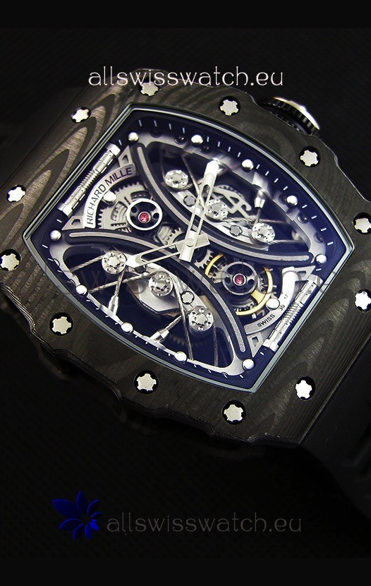IMG_9081 Richard Mille RM53-01 Pablo Mac Donough Black Carbon Case Replica 8