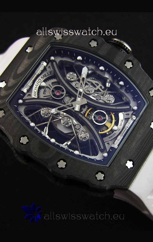 IMG_9081 Richard Mille RM53-01 Pablo Mac Donough Black Carbon Case Replica 8