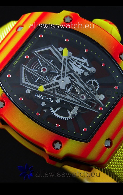 IMG_9081 Richard Mille 27-03 Tourbillon Rafael Nadal Forged Carbon Replica 8