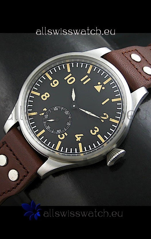 IMG_9081 IWC Vintage Big Pilotin Black Dial Replica 8