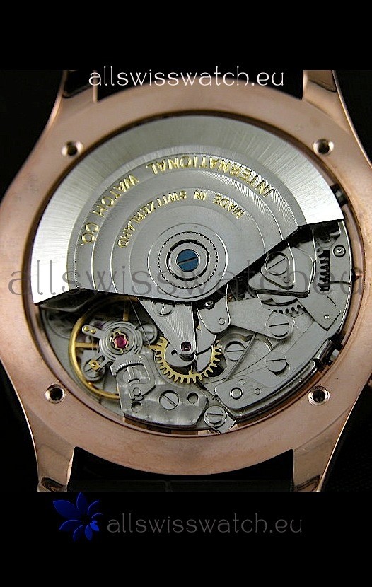 IMG_9081 IWC Portuguese Chronograph in Pink Gold Casing Replica 8