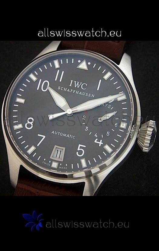 IWC Die Grosse Fliegeruhrin Black Strap Replica 8