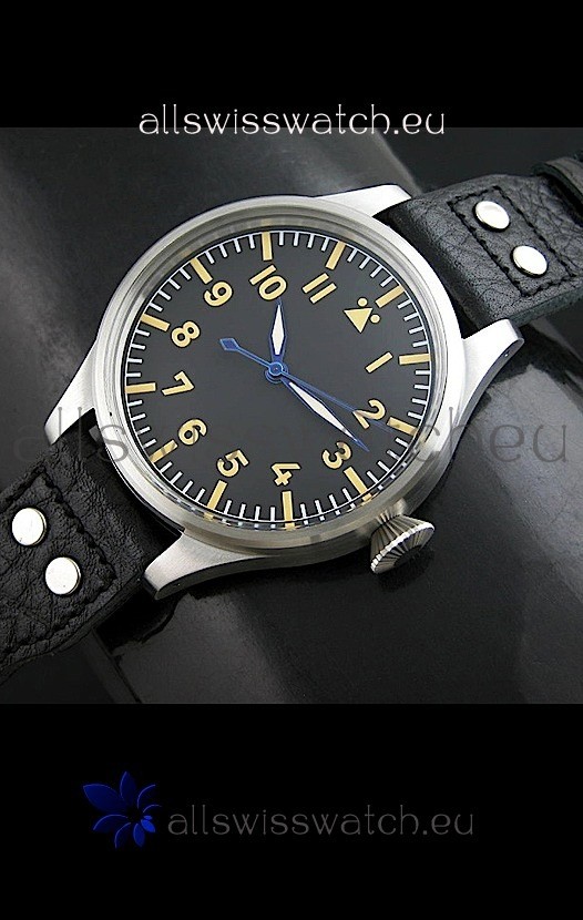 IMG_9081 IWC Vintage Big Pilotin Stainless Steel Casing Replica 8