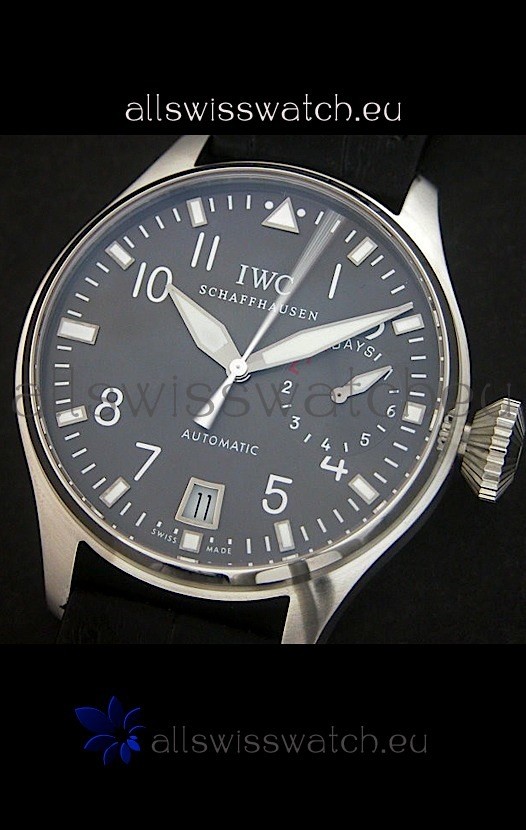 IMG_9081 IWC Die Grosse Fliegeruhrin Brown Strap Replica 8