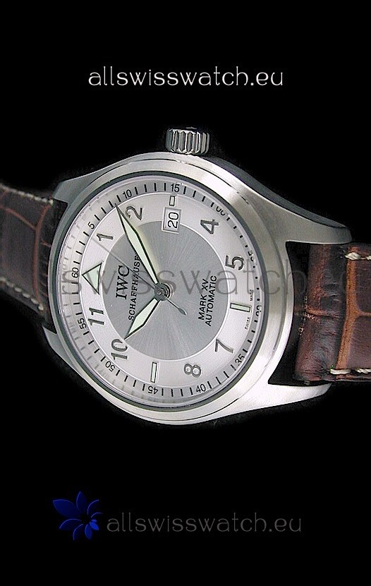 IMG_9081 IWC Pilot MARK-XVin Silver Dial Replica 8
