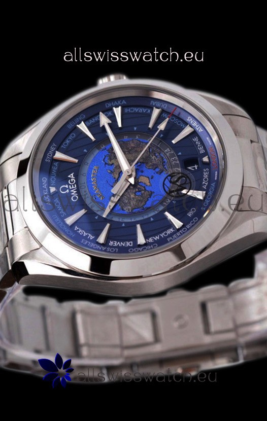 IMG_9081 Omega Seamaster Aqua Terra 150M GMT Worldtime Replica 8