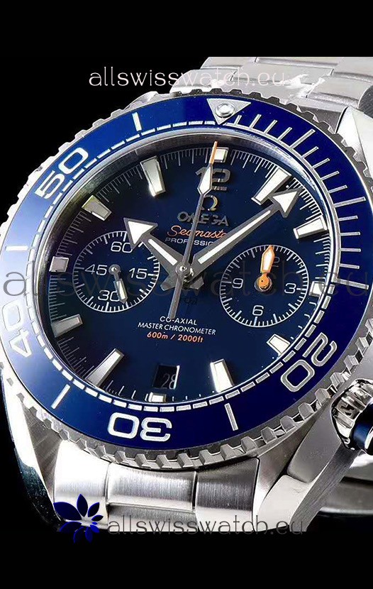 IMG_9081 Omega Planet Ocean 600M Chronograph 904L Steel Blue Dial 1:1 Mirror Replica 8