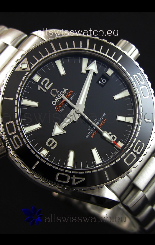 Omega Seamaster Planet Ocean 600M Black Dial 43.5MM Updated 1:1 Edition Replica 8