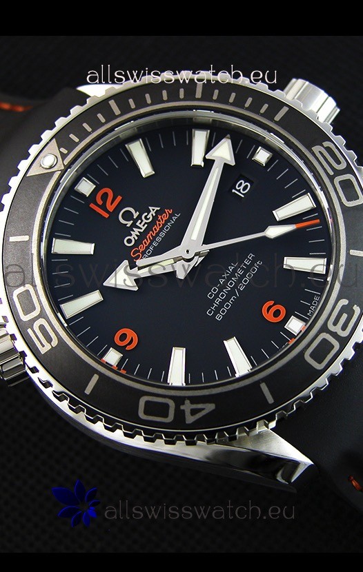 IMG_9081 Omega Seamaster Planet Ocean Black Strap 45MM 1:1 Ultimate Edition Replica 8