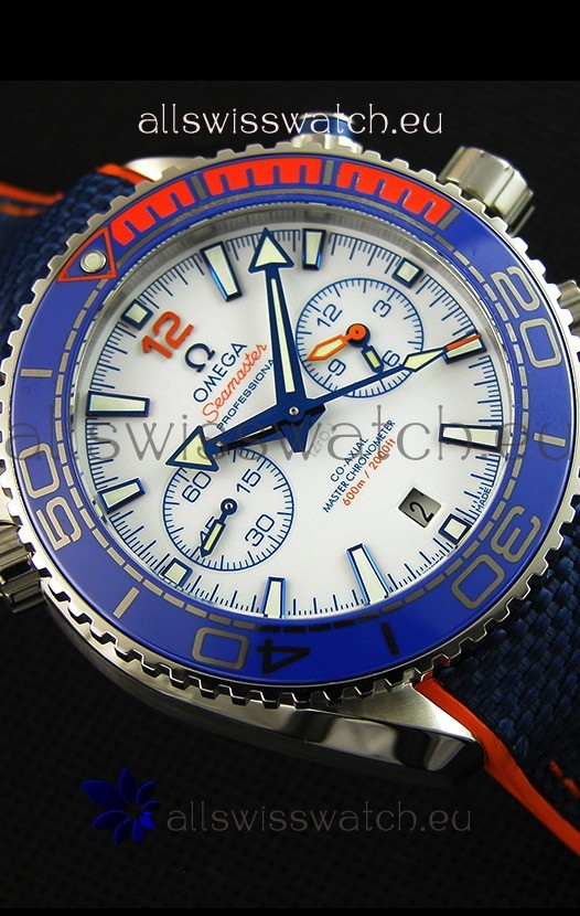 IMG_9081 Omega Seamaster Planet Ocean 600M Michael Phelps 1:1 Mirror Ultimate Edition Replica 8