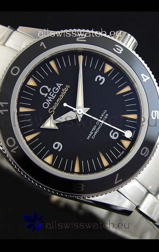 IMG_9081 Omega Seamaster 300 CoAxial 007 Spectre Edition 1:1 Mirror Ultimate Edition Replica 8