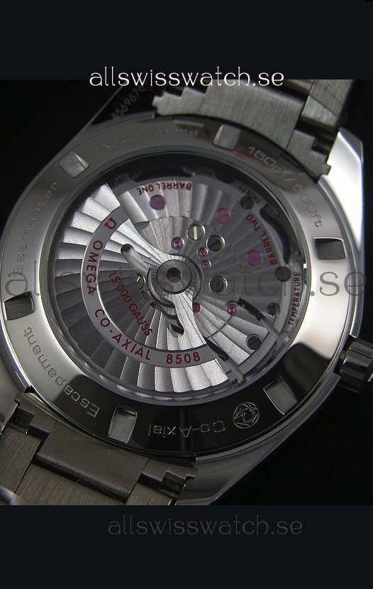 IMG_9081 Omega Seamaster COAX GMT Stainless Steel in Blue Dial Replica 8